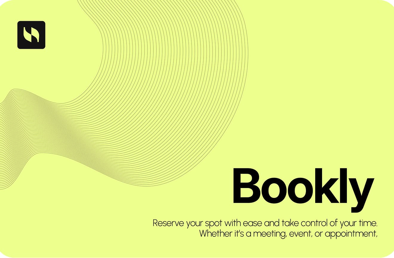 Bookly app interface