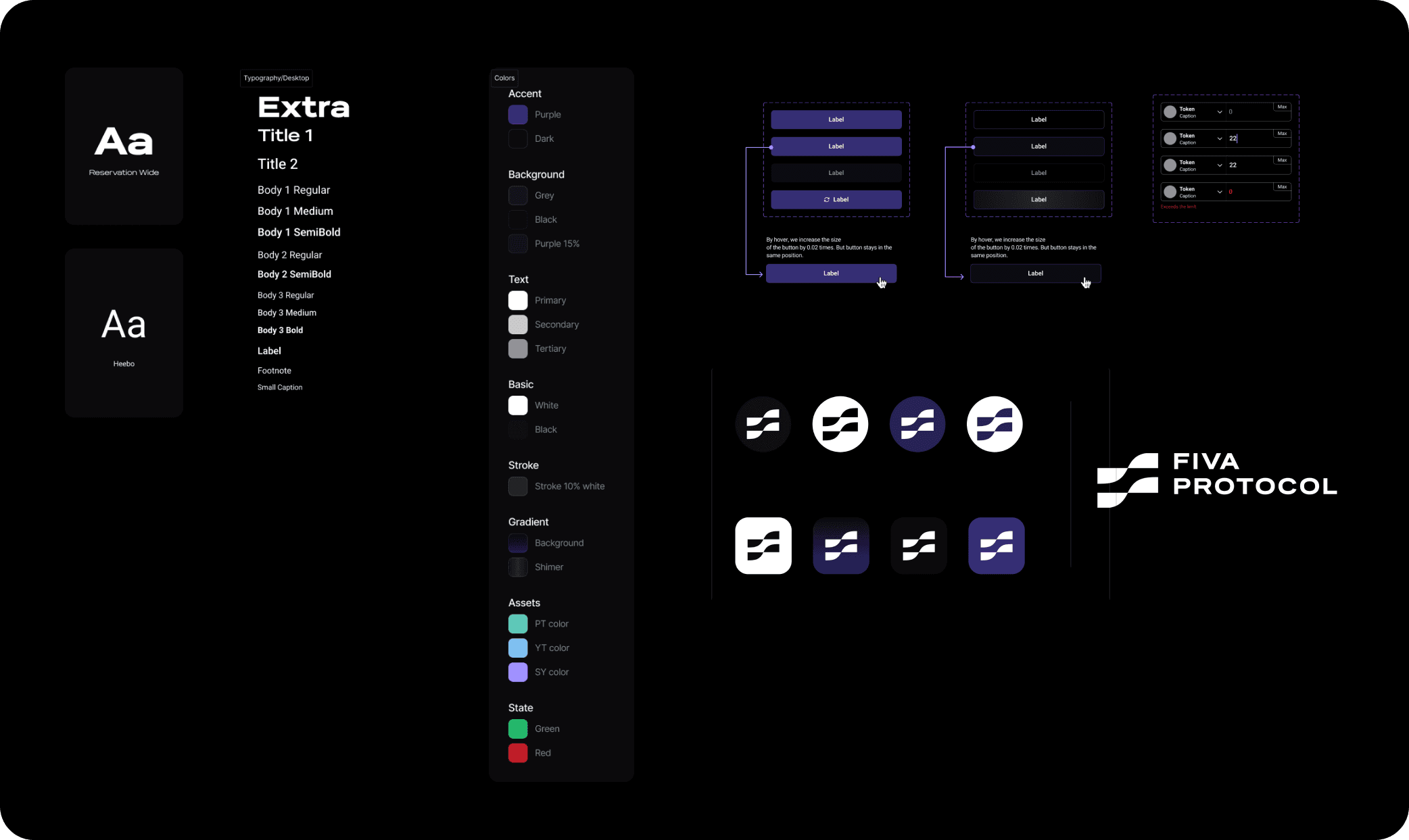 FIVA Branding & UI Kit