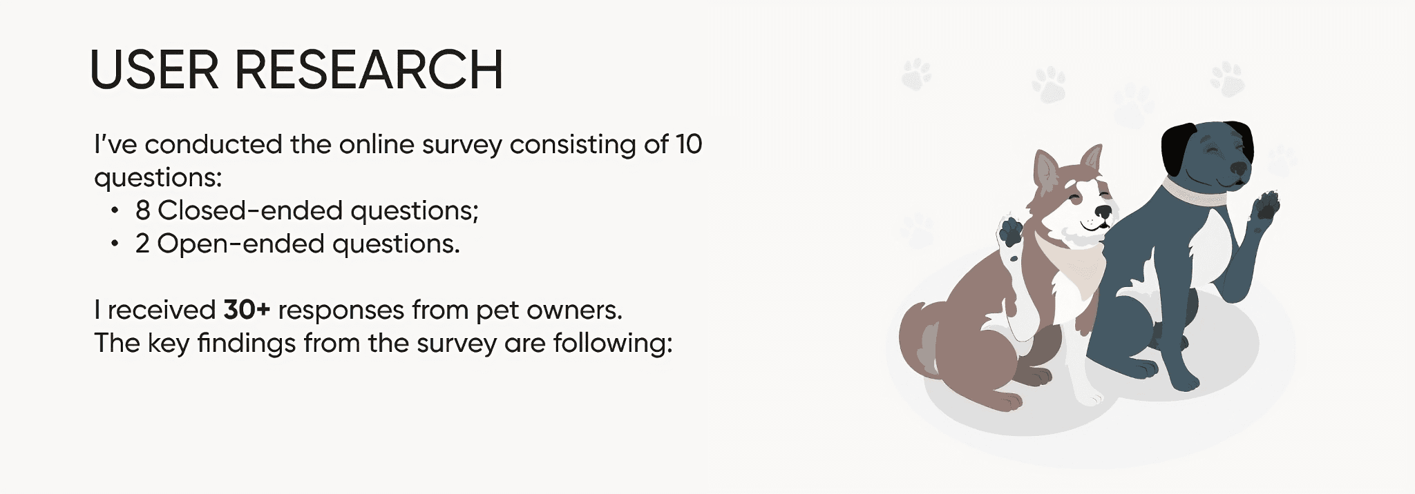 Little Paws user research metrics